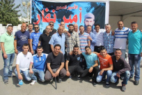  بالفيديو: المئات من أهالي مدينة اللد يشاركون في استقبال الأسير المحرر "أمير النفار"